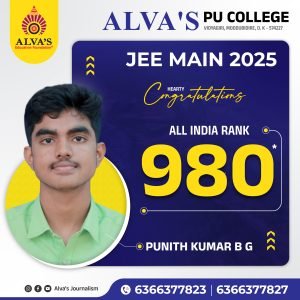 Integrated Coaching for JEE Main - Alvas PU College 4