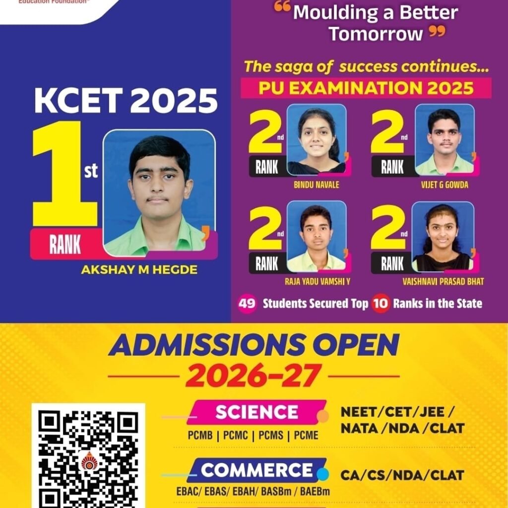 Top PUC Science Colleges in Karnataka